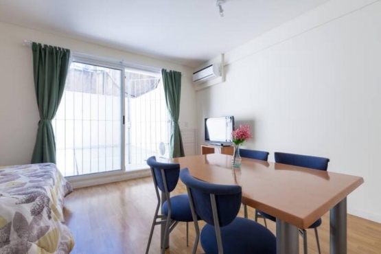 Departamento con amplio patio · 29m² · 1 Ambiente