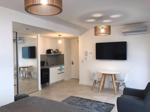 Departamento en Torre Pont Bleu · 35m² · 1 Ambiente · 1 Cochera
